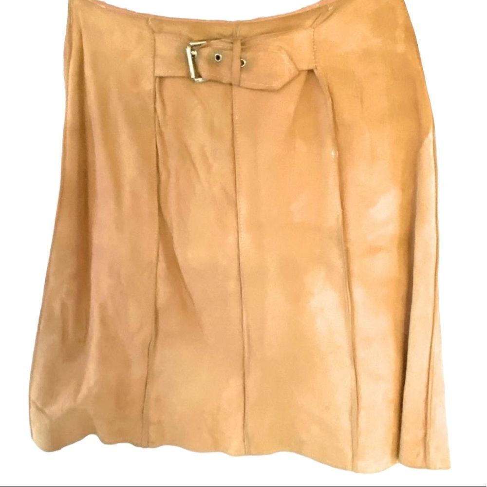VintageāSaksā 5th Avenue Suede Skirt Lined as is